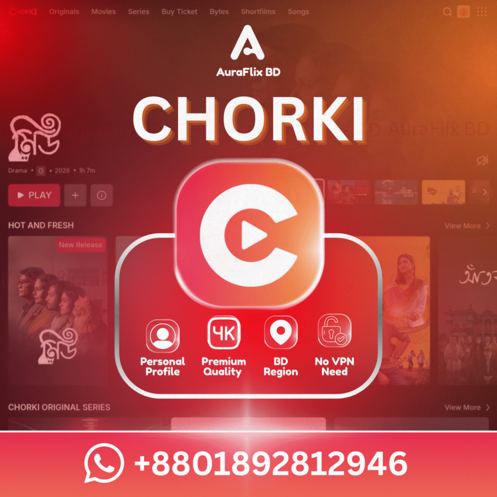 Chorki PremiumStreaming Platform